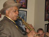 Harlem sax giant, Bill Saxton, up in EZ's Woodshed at Big Apple Jazz