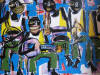 Easton Davy multi-media paintings available in New York at EZ's Woodshed -- Big Apple Jazz