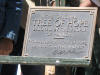 Bronze plaque dedicating Tree of Hope 2 signed by Bill Robinson. Photo credit: Gordon Polatnick
