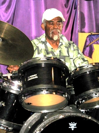 Sam Gresham - drums at NAMA - Big Apple Jazz Tours